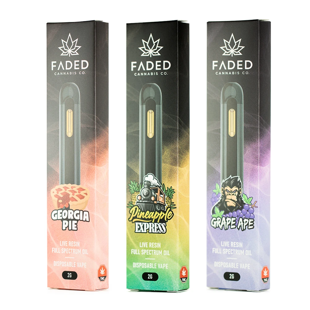 Faded Cannabis Live Resin Vape Faded Cannabis Live Resin Vape